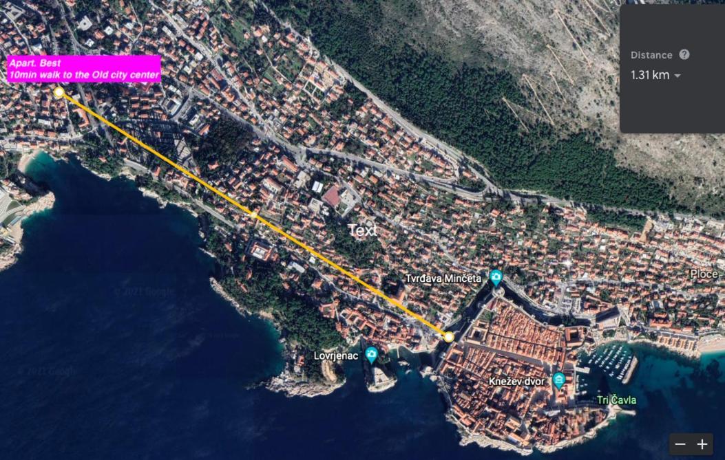 Spacious 4 Bedroom Dubrovnik Apartment 外观 照片